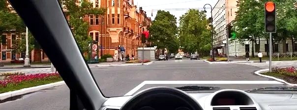 Иллюстрация к вопросу: В каком месте Вы должны остановиться?