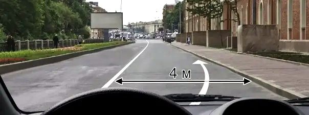 Иллюстрация к вопросу: Разрешено ли Вам остановиться на легковом автомобиле в указанном месте?