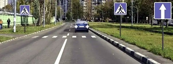 Иллюстрация к вопросу: Разрешено ли водителю движение задним ходом при отсутствии других участников движения?