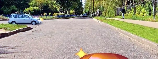 Иллюстрация к вопросу: Вы намерены выполнить разворот. Ваши возможные действия?