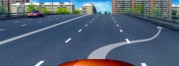 Иллюстрация к вопросу: Разрешено ли Вам остановиться на мосту в этом месте?
