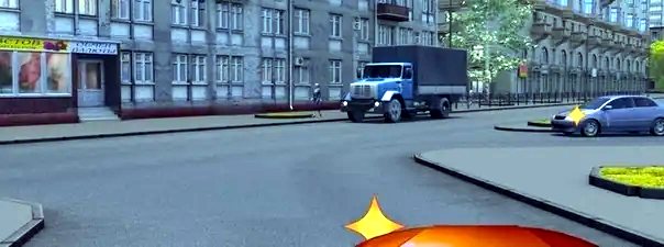 Иллюстрация к вопросу: Кому Вы должны уступить дорогу при повороте налево ?
