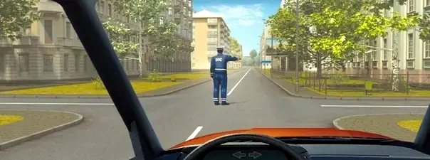 Иллюстрация к вопросу: Разрешено ли Вам движение?