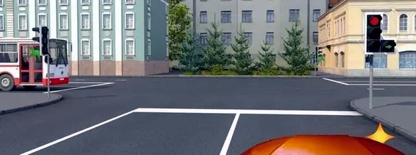 Иллюстрация к вопросу: Обязаны ли Вы уступить дорогу автобусу?