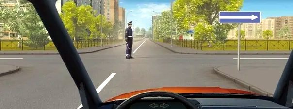 Иллюстрация к вопросу: Вы имеете право двигаться: